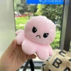 Flip octopus plush hanging doll, double-sided octopus doll, plush toy, cross-border schoolbag hanging keychain Application Scenario